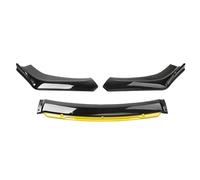 Paraurti Anteriore Paraurti Anteriore Universale Per Auto Kit Carrozzeria Per Labbro Anteriore Spoiler Anteriore Diffusore Accessori Per Auto Ricambi Auto Spoiler Paraurti Anteriore(Black)