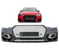 Paraurti anteriore per Audi A4 B9 8W Limo Avant 16-18 Quattro RS4 Look Griglia