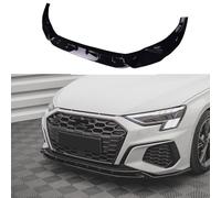 Paraurti Anteriore per Auto per Audi A3 8Y S3 S-Line 2020-2024,Kit Spoiler Splitter per carrozzeria in ABS