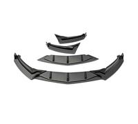 Paraurti Anteriore Per Auto Per Passat B8 2017-2019 Splitter Spoiler Kit Carrozzeria Diffusore Protezione Parti Per Modifiche Auto(Matte Black)