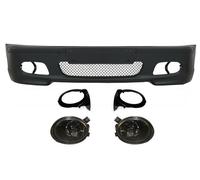 Paraurti anteriore per BMW E46 1998-2004 M-Technik M-Sport Look Fumo Fendinebbia