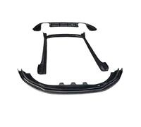 Paraurti anteriore posteriore compatibile con Maserati Ghibli 2014 2015 2016 2017 Shovel, piastra di protezione inferiore, minigonne laterali, spoiler sul tetto, alettone posteriore(Roof Spoiler)