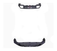 Paraurti anteriore posteriore compatibile con Porsche Cayenne 9Y0.2 2024 2025, diffusore spoiler in carbonio secco, minigonne laterali, kit carrozzeria con passaruota(Body kit A)