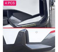 Paraurti anteriore posteriore in fibra di carbonio fendinebbia trim decorazione della copertura della griglia per BMW X1 iX1 U11 2023 2024 2025