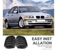 Paraurti Anteriore Rene Griglia Ricambio Doppio Stecca Griglie per E39 5 Serie