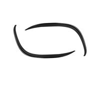 Paraurti Anteriore Splitter Auto Paraurti Anteriore Spoiler Fendinebbia Trim Copertura Lama D'aria Splitter Adesivo Per Mercedes Per Benz C-Class C200 C260 W205 2019-2022(Bright carbon bk)