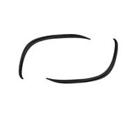 Paraurti Anteriore Splitter Auto Paraurti Anteriore Spoiler Fendinebbia Trim Copertura Lama D'aria Splitter Adesivo Per Mercedes Per Benz C-Class C200 C260 W205 2019-22(Shiny bk)