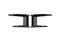 Paraurti Anteriore Splitter Laterale Labbro Diga Dell'aria Spoiler Diffusore Tuning Adatto Per Bmw Serie 1 F40 2020-2023 Rivestimento D'aria in Parafanghi Auto(Glossy Black)