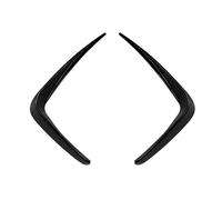 Paraurti Anteriore Splitter Paraurti Anteriore Laterale Spoiler Trim Per BMW Serie 3 G20 G21 G28 2019-2022 320i 325i Car Air Vent Aspirazione Hood Splitter Copertura(Nero lucido)