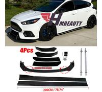 Paraurti anteriore Splitter Spoiler Per Ford Focus RS ST + Minigonne laterali