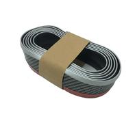 Paraurti Anteriore Spoiler Accessori Per La Modifica Personalizzata Del Paraurti Della Piastra Divisoria Dello Spoiler Striscia Di Protezione Labbro Anteriore Universale Per Auto(Carbon fiber 01)