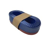 Paraurti Anteriore Spoiler Accessori Per La Modifica Personalizzata Del Paraurti Della Piastra Divisoria Dello Spoiler Striscia Di Protezione Labbro Anteriore Universale Per Auto(Carbon fiber blue)
