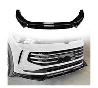Paraurti Anteriore Spoiler Kit Di Modifica Per Spoiler Anteriore Nero Lucido Per VW Per Tiguan MK3 2024-2025