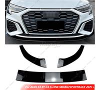 Paraurti Anteriore Spoiler Labbro Per Audi S3 8Y A3 S-Line Berlina Sportback 21+