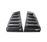 Paraurti Anteriore Spoiler Per GOLF 7 Per GOLF 7.5 MK7/7.5 GTI GTD R MODELLI 2PCS Auto Lunotto Posteriore Copertura Dell'otturatore Trim Finestra Feritoia Laterale Vent Trim ( Colore : Blackone )