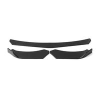 Paraurti Anteriore Spoiler Universal Paraurti Anteriore Labbro Side Splitter Kit Corpo Vettura Protector + Aste Puntone Per Subaru Per WRX STI Per Legacy Per Impreza(Black -Bar)