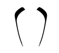 Paraurti Anteriori Spoiler Per Mercedes Per Benz A-Class W176 A180 A200 A250 A45 AMG 2013-2015 Spoiler paraurti anteriore(Up-Gloss Black)