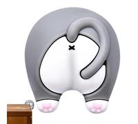 Paraurti autoadesivi per porta - 3 protezioni autoadesive da parete per porta, riducono il rumore, dormire, lettura, lavoro, fermaporta per cucina, studio