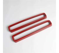 Paraurti Cornice Griglia 2 Pezzi Di Inserti Per Griglia Anteriore Rossa Per Dodge Per Challenger 2015 2016 2017 2018 2019 2020
