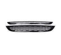 Paraurti Cornice Griglia 2 Pezzi Per MINI Per One R50 R52 R53 2002-2006 Griglia Superiore Inferiore Paraurti Anteriore Protezione In Rete Nido D'ape Lucida