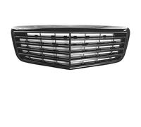 Paraurti Cornice Griglia Per Benz E W211 E320 E350 E500 E550 E63 2003-2009 Griglia Superiore Stile AMG Paraurti Anteriore GTR Argento Cromato