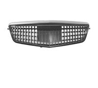 Paraurti Cornice Griglia Per Benz E W212 E250 E300 E350 E500 2010-2013 Griglia Superiore Stile Diamonds Paraurti Nero Lucido