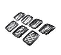 Paraurti Cornice Griglia Per Jeep Per Grand Per Cherokee 2017 2018 2019 2020 2021 Griglia Paraurti Anteriore A Nido D'ape Copertura Decorazione