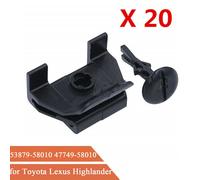 Paraurti Cover Clip Anteriore FENDER Liner Ricambio 20pcs / Set 47749-58010