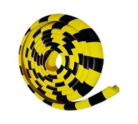 Paraurti da parete, protezione paraurti da parete, protezione extra lunga per pareti angolari, ideale per mobili come tavoli, scrivanie, armadi e letti, protezione in schiuma a forma, 1,2 cm