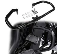 Paraurti del telaio Accessori Per Moto Highway Frame Bumper Engine Guard Crash Bar Per Harley CVO Per Road King FLHR X6 2014(Black)