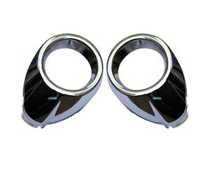 Paraurti Fendinebbia Griglia Compatibile Con Ford Per Focus 2012 2013 2014 Cornice Inferiore Del Paraurti Anteriore Cornice Decorativa Per Fendinebbia Cromata Accessori Ricambi(Black A)