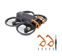 Paraurti Gimbal Avata 2 per DJI Avata 2, Barra di Protezione Anticollisione Paraurti di Sicurezza in Lega di Alluminio della Lente della Fotocamera per DJI Avata 2 Accessori per Droni (Arancione)