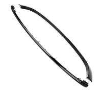 Paraurti Griglia 2 Pezzi Per BMW Per MINI R55 R56 R57 R58 R59 Nero Lucido/Cromato Auto Paraurti Anteriore Griglia Inferiore Modanatura Kit Striscia Copertura Griglia Anteriore