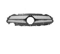 Paraurti Griglia A Rene Per CLS C257 Per CLS450 Per CLS53 AMG 2019-22 Griglia Paraurti Anteriore Stile GTR Nero Lucido Griglie Superiori A Forma Di Diamante(Diamond-Chrome Black)