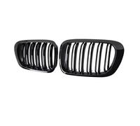 Paraurti Griglia A Rene Per La Serie 3 E46 4 Porte 4D 4DR 1998-2001 Paraurti Anteriore Griglia A Doppio Rene Griglie Da Corsa Nere Lucide