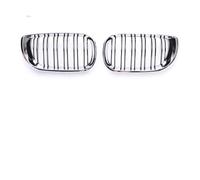 Paraurti Griglia A Rene Per Serie 3 E46 Facelift Sedan Touring 2002-2005 316i 318d 318i 330i 330xi Griglia A Doppio Rene In Carbonio Nero Lucido(Chrome Black)