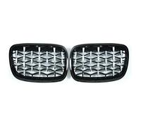 Paraurti Griglia Compatibile Con BMW Per E70 E71 E72 X5 X6 2007 2008 2009 2010 2011 2012 2013 Griglie Del Rene Anteriore A Scatto Per Auto Copertura Della Griglia Superiore