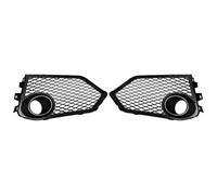 Paraurti Griglia Compatibile Con Civic 2017 2018 2019 2020 2021 1/2 LHD Rhd Copertura Lampada Nera Lucida In Rete Copertura Lampada Fendinebbia Per Auto 733805615185