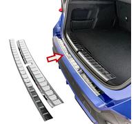 RECAMBO Set di protezione per paraurti in acciaio inox compatibile con BMW X1 iX1 | a partire dal 2022 lucido effetto cromato styling e protezione per il paraurti