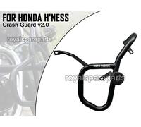Paraurti Motore Nero Compatibile Con Honda H'ness CB 350