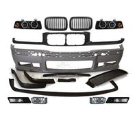 Paraurti nebbia anteriore+Faro+Griglia Supporto per BMW E36 90-99 Ottica