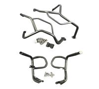 Paraurti Paramotore Per F 650 Per GS F650GS F700GS F800GS F 700 Per GS 2008-2018 Motore Protezione Paraurti Serbatoio Carenatura Telaio Barra Protezione Set Completo Paramotore Tubolare(Black)