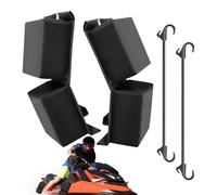 Paraurti per barche, protezione paraurti per barche a motore, parabordi marini piatti portatili antiurto per guardia costiera yachting wakeboard canottaggio attracco attività houseboat