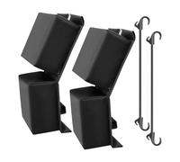 Paraurti per barche, protezione paraurti per barche a motore, parafanghi piatti a prova di urti, ideale per pontone, marina, wakeboard, yachting, houseboat, pesca e uso costiero