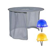 Paraurti per casco da cantiere | Protezione UV Confortevole Regolabile,Paraurti Ampio bordo e protezione per nuca | per cantieri caldo lavoro esterno strade tetti pittura lavoro