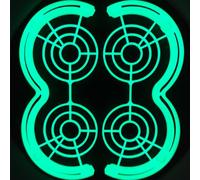 Paraurti per DJI Avata 2, anelli di protezione dell'elica, protezioni anticollisione dell'elica del drone (Fluorescente)