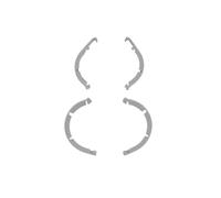 Paraurti per elica drone per NEO 2, telaio protettivo anticollisione, paraurti per ala quadricottero, protezione per elica, copertura di sicurezza leggera per il volo, protezione (grigio)