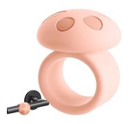 Paraurti per maniglia della porta, 3,1 x 3,9 cm, in silicone, paracolpi da parete per case, scuole, uffici | Protezioni di sicurezza per bambini, buffer a leva morbida non perforante | Riduzione e