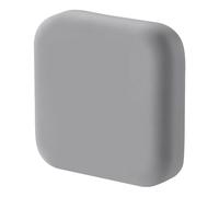 Paraurti per maniglia della porta - Protezione da parete per fermaporta da 4,2x4,2 cm, installazione pratica | Protezione per pomello per porta autoadesiva quadrata in silicone con effetto antiurto, f