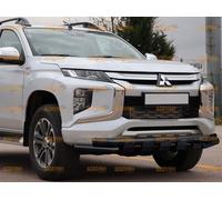 Paraurti per Mitsubishi L200 2015 - 2023 Barra Protezione Spoiler Anteriore Nero